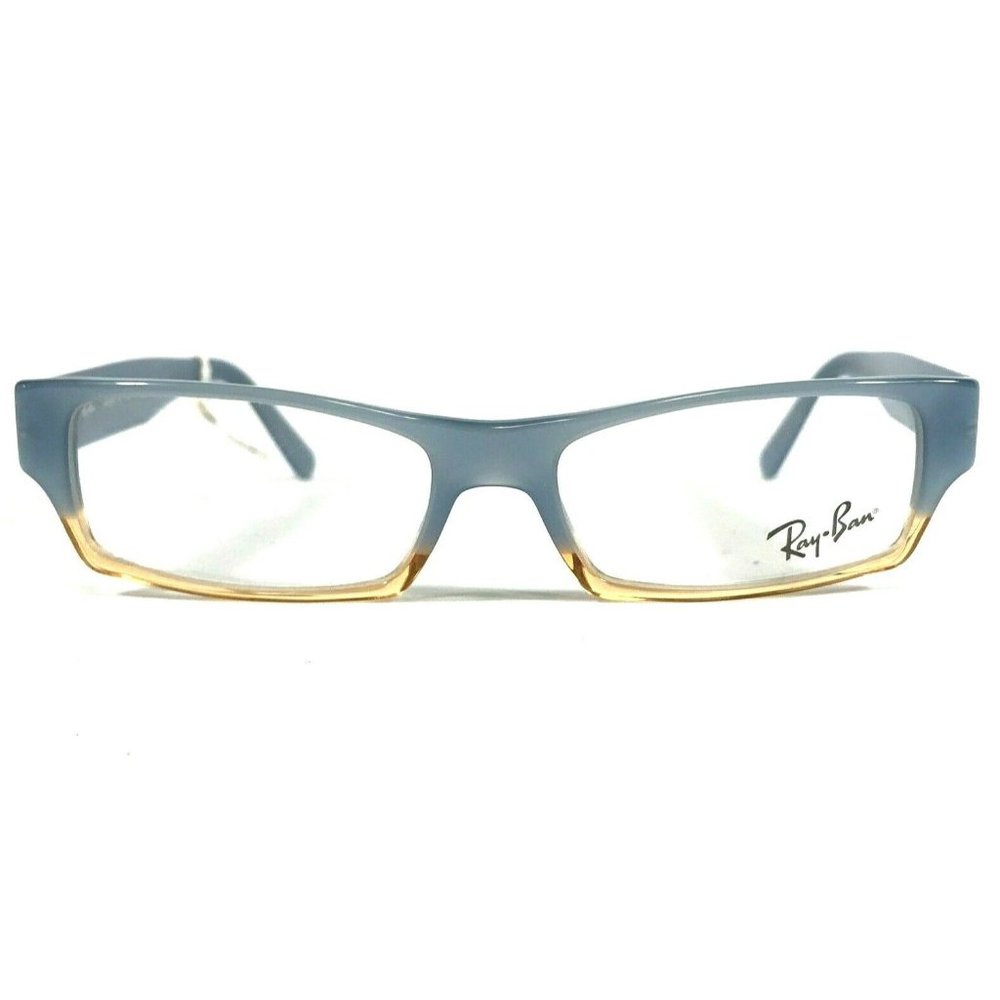 Ray-Ban RB5041 2119 Eyeglasses Frames Clear Blue Orange Rectangular 50-15-135